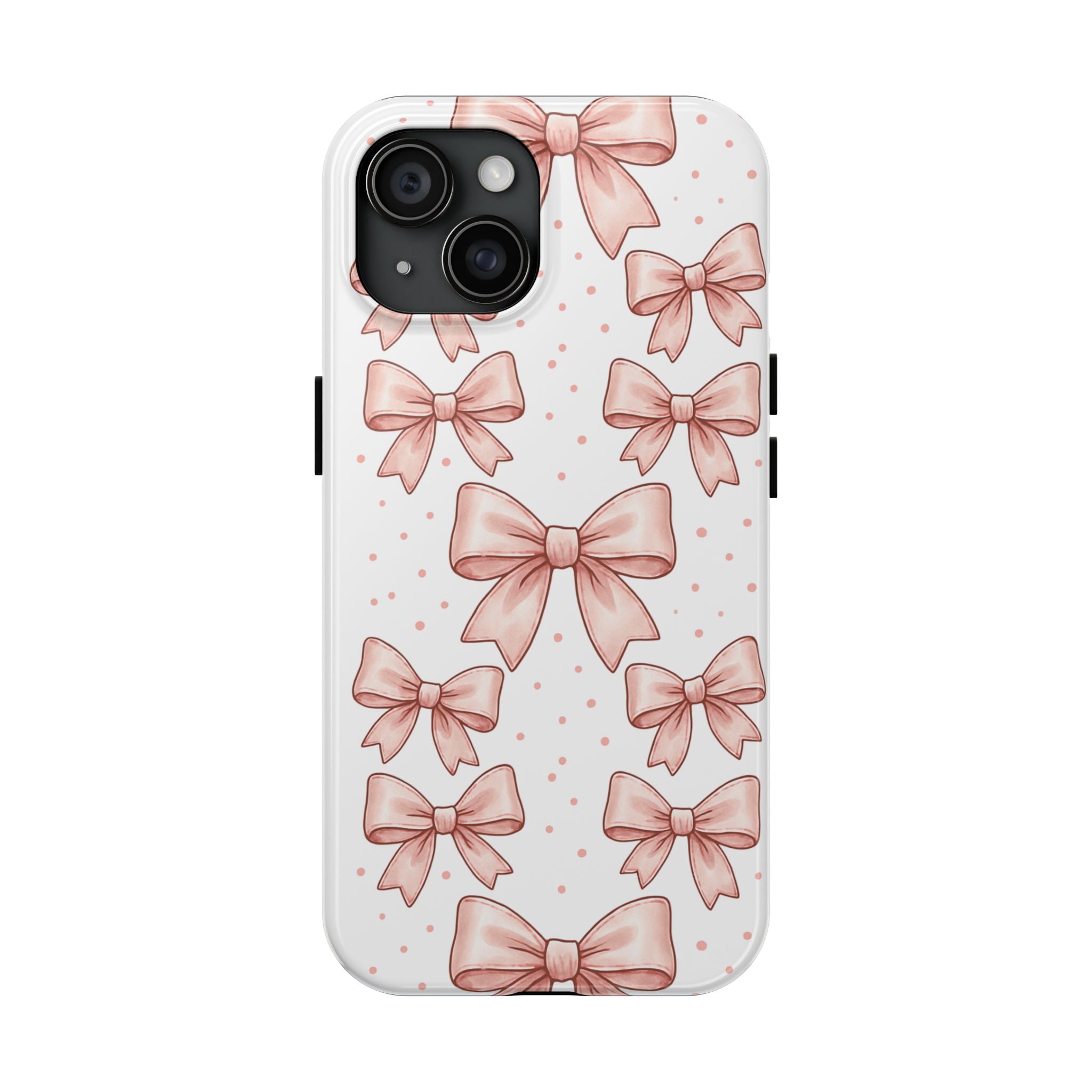 Pink Bow Tough Phone Case