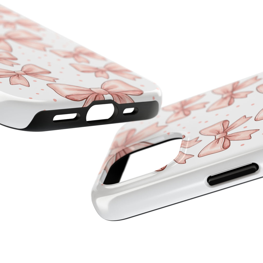 Pink Bow Tough Phone Case