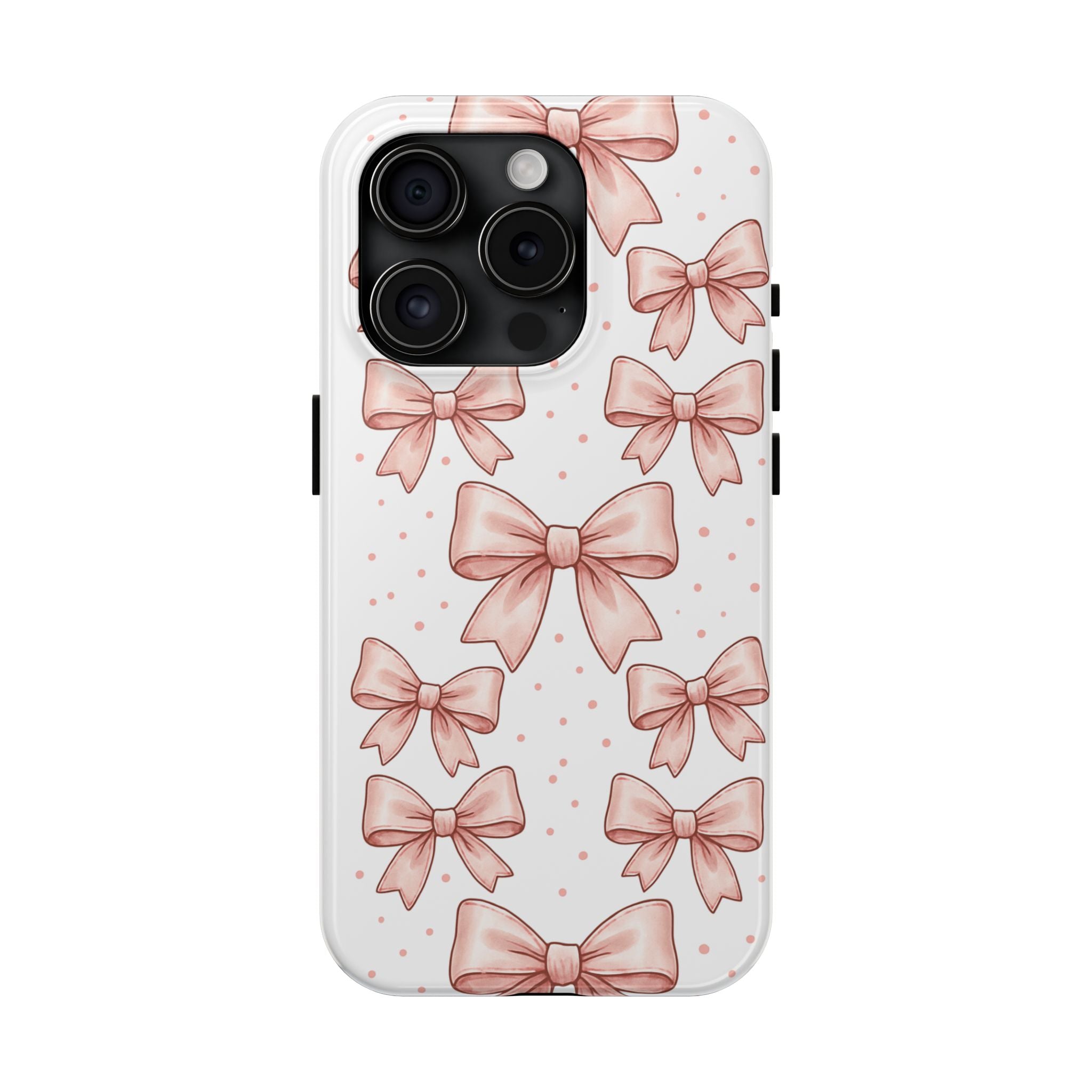 Pink Bow Tough Phone Case