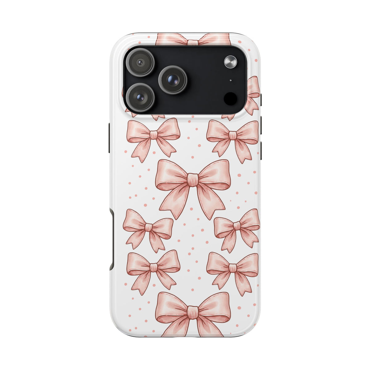 Pink Bow Tough Phone Case