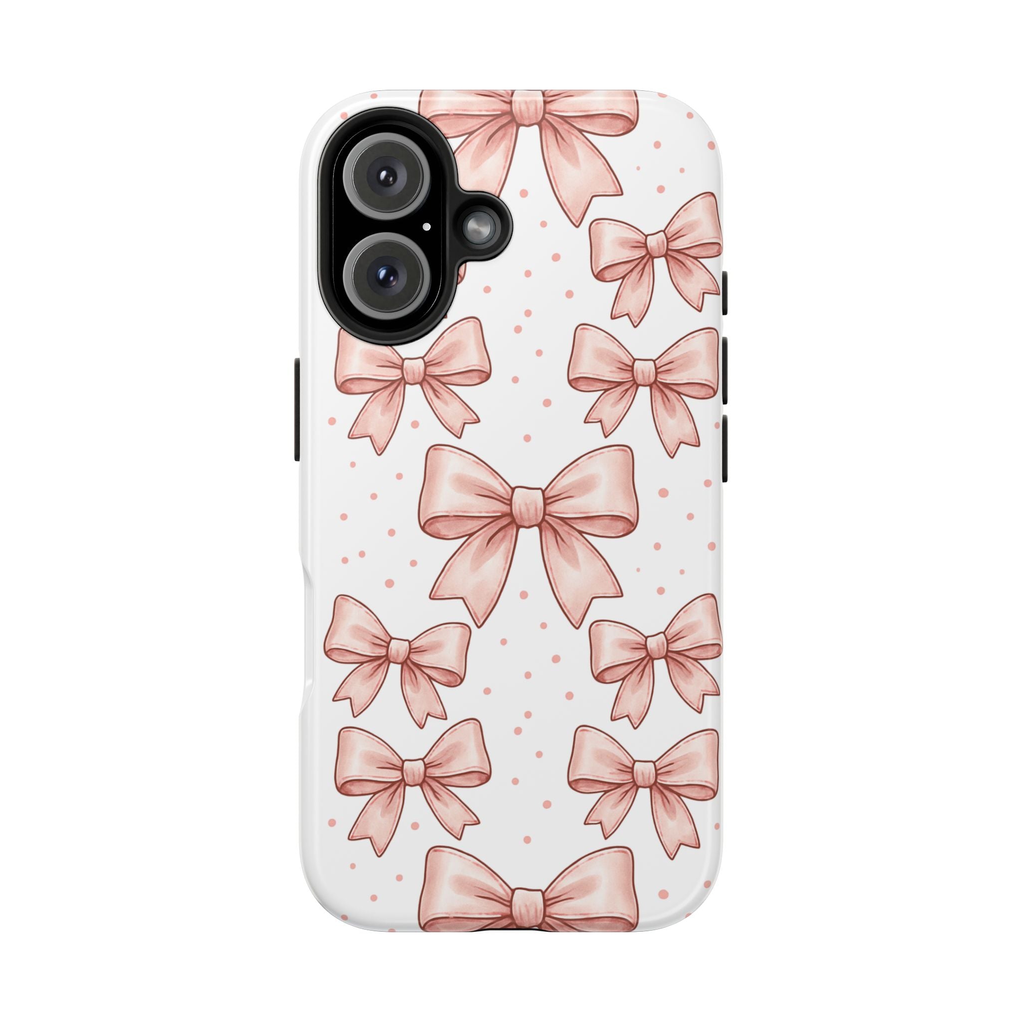 Pink Bow Tough Phone Case