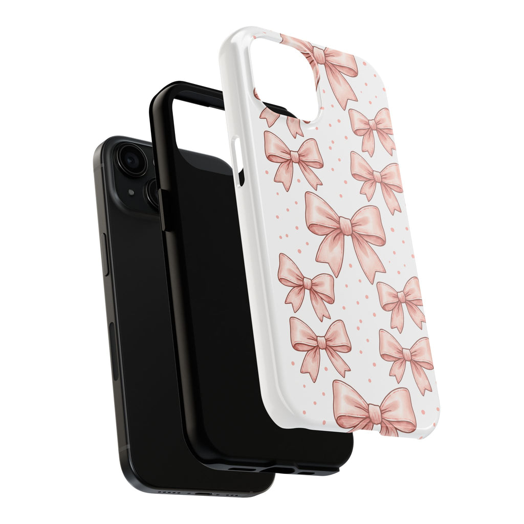Pink Bow Tough Phone Case