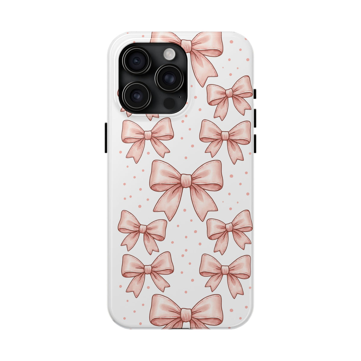Pink Bow Tough Phone Case