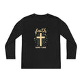 YOUTH  Long Sleeve "Faith Hope Love" T-Shirt