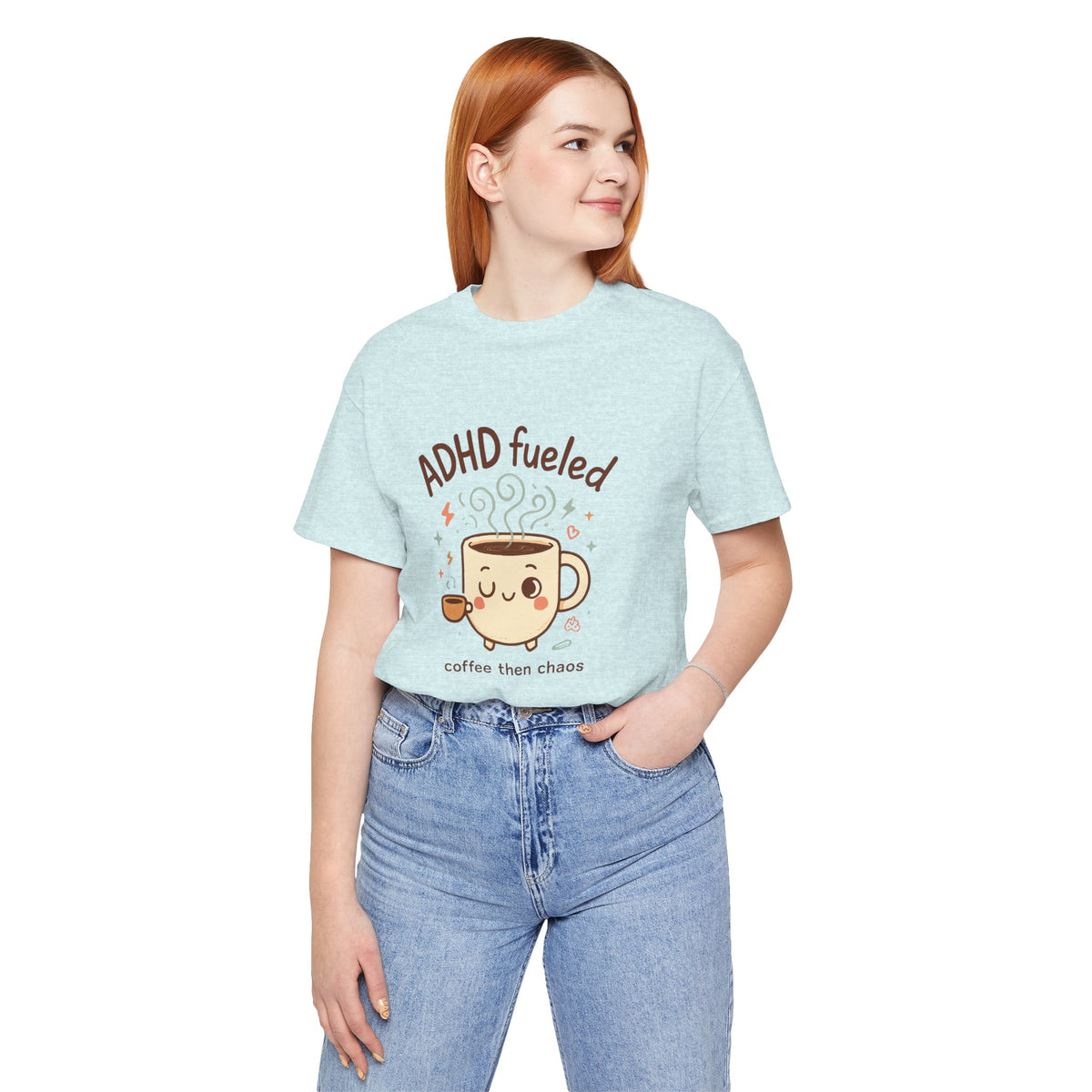 ADHD Fueled Coffee T‑Shirt