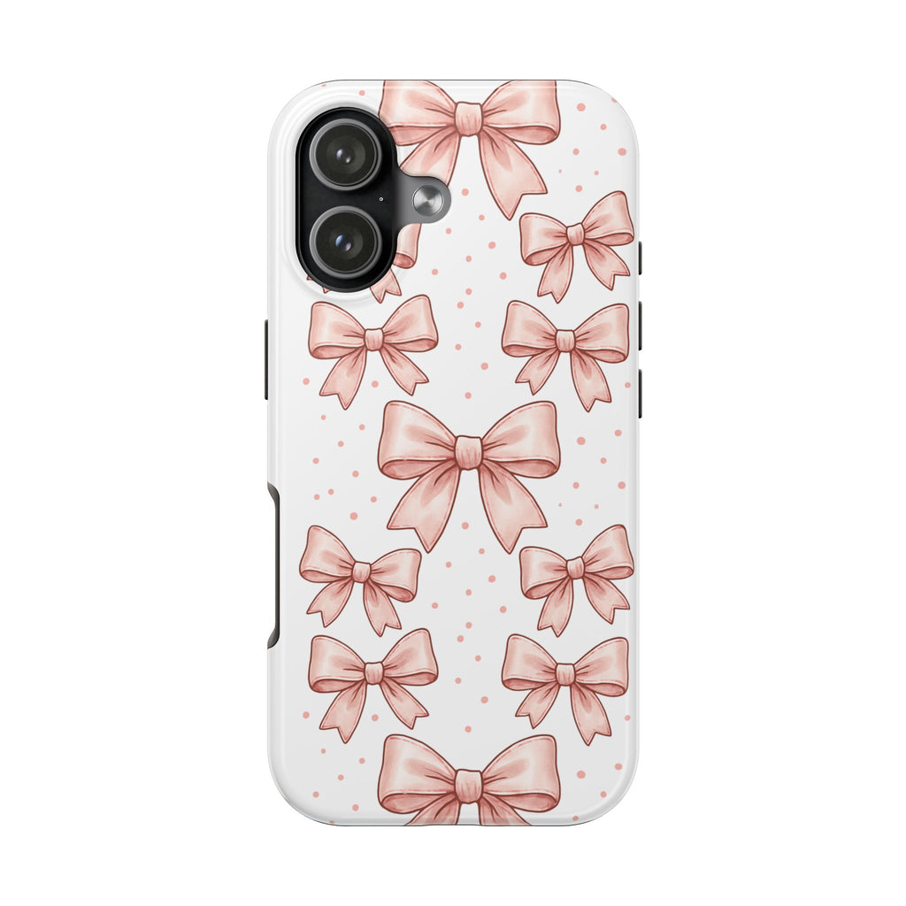 Pink Bow Tough Phone Case