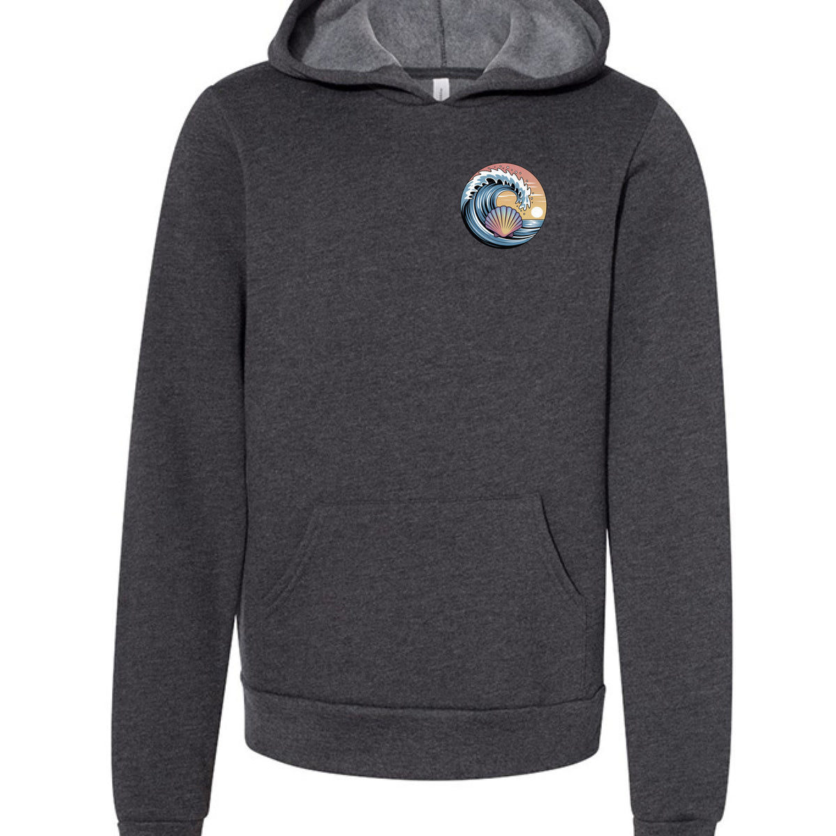 DARK GRY HEATHER - FRONT
